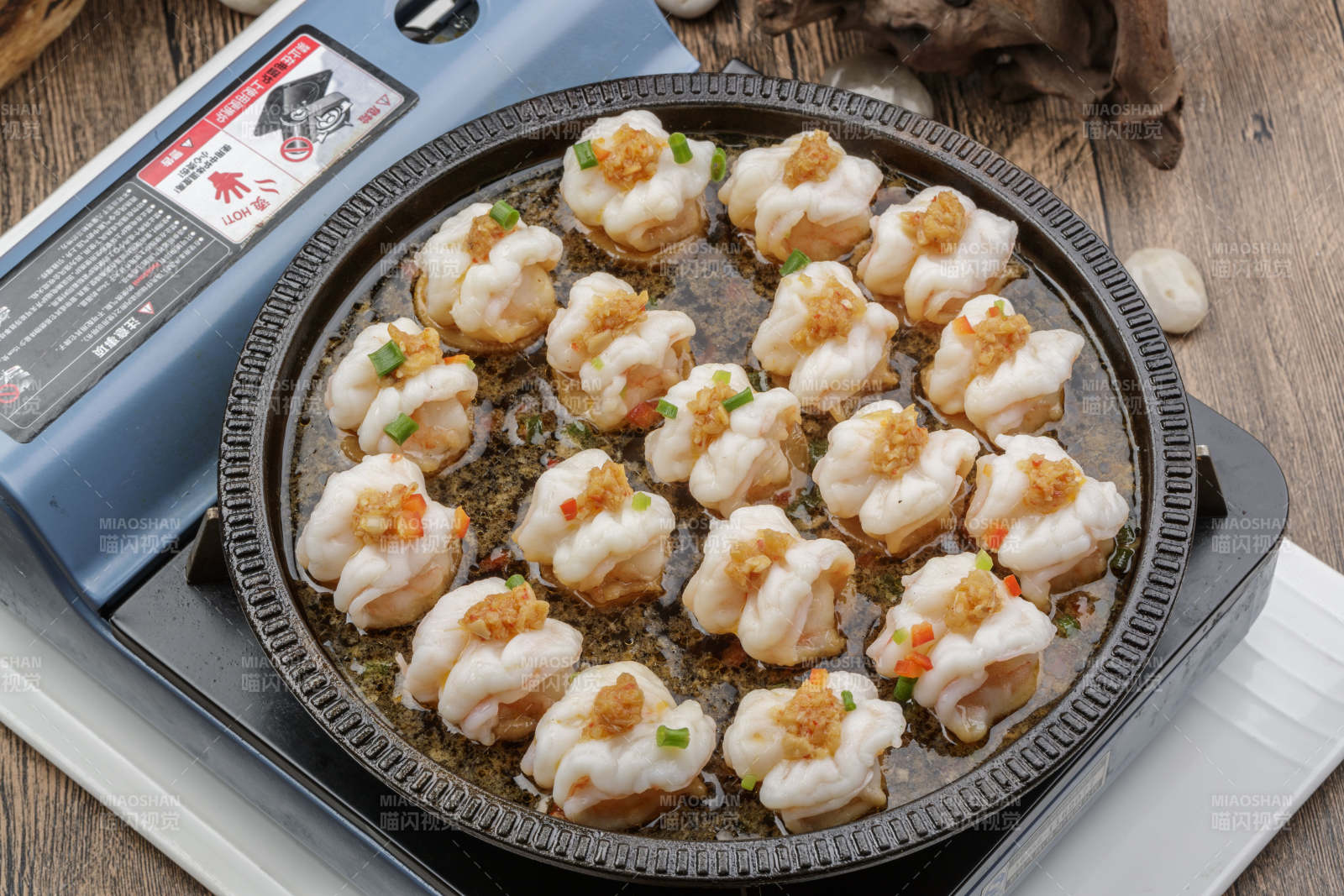 酒香铁板大虾球图片