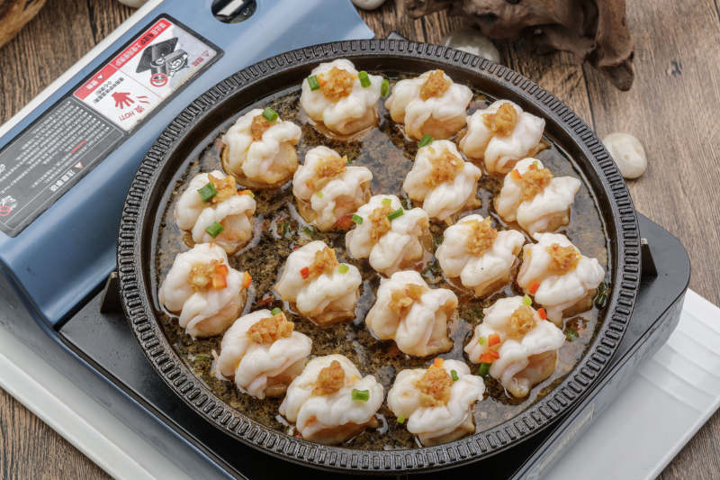 酒香铁板大虾球图片