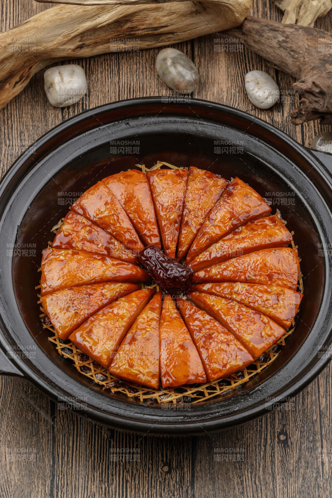 砂锅红枣蜂蜜焗南瓜图片