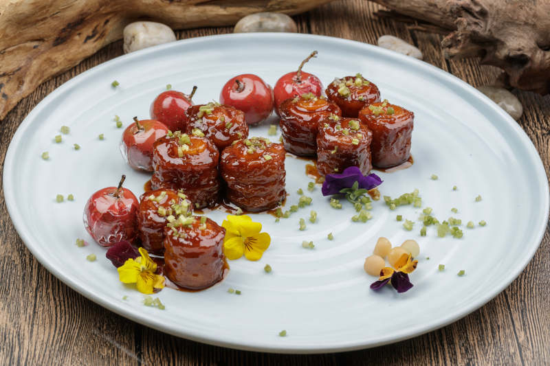 川味香辣九转大肠图片