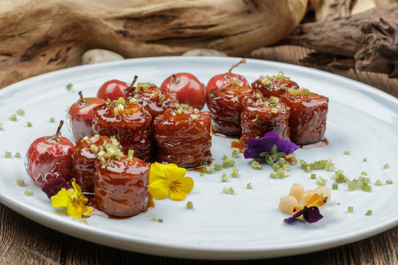 川味香辣九转大肠图片