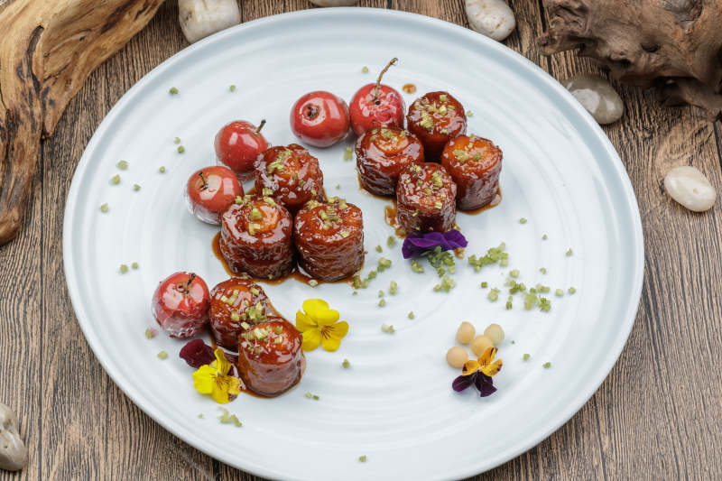 川味香辣九转大肠图片