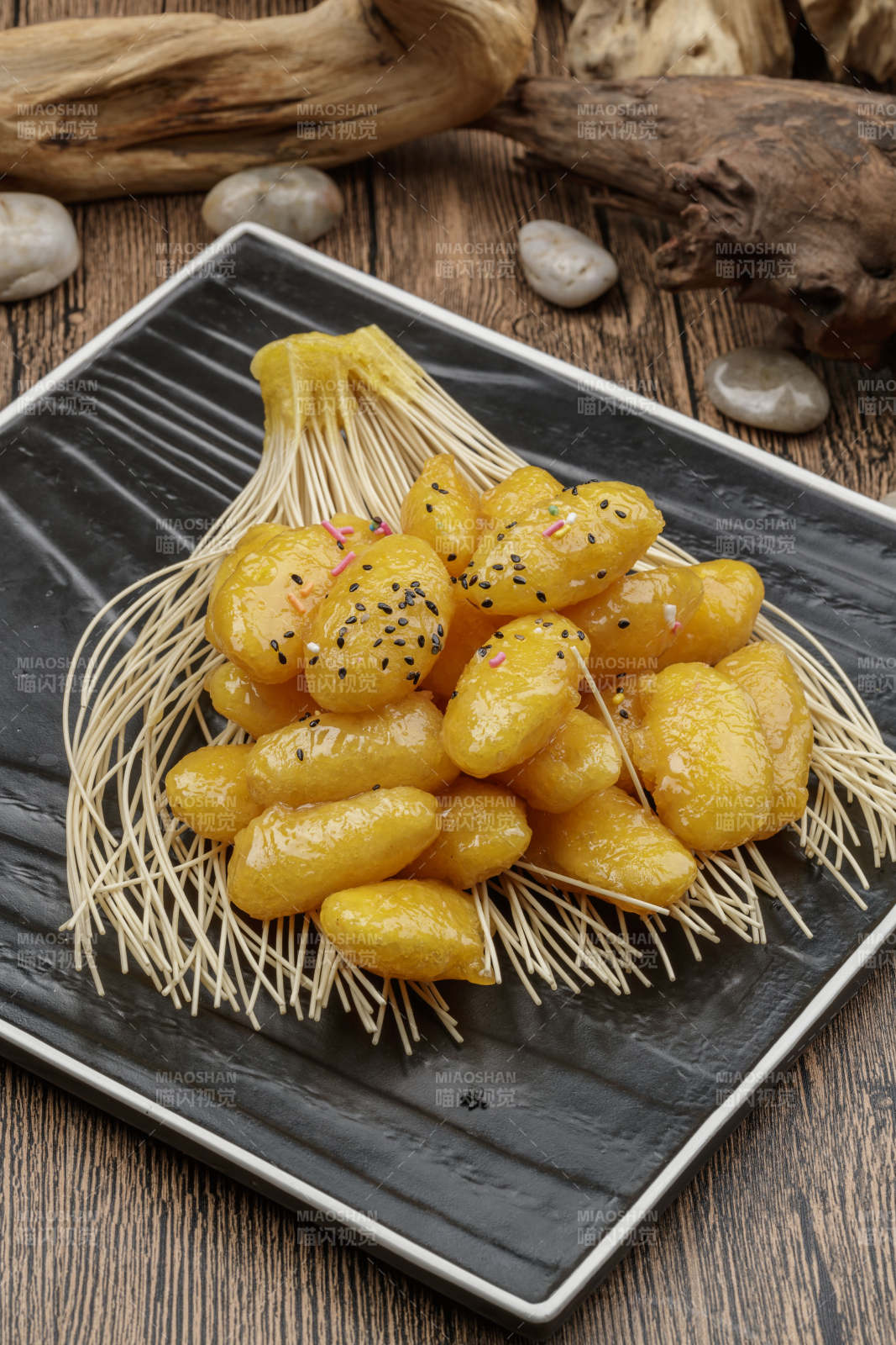 美味拔丝红薯图片