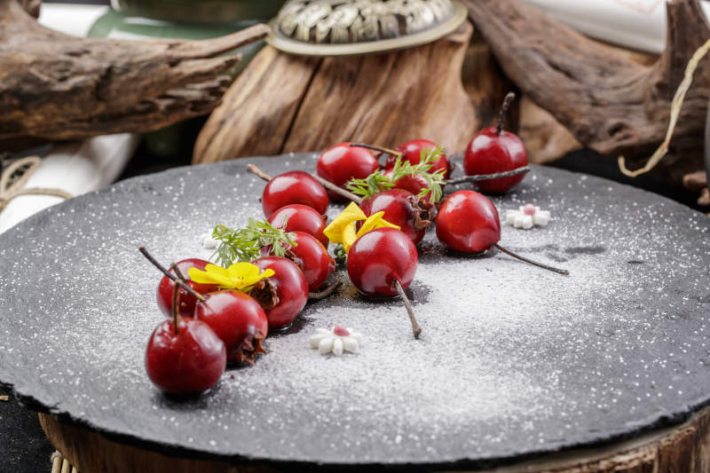 木糖醇撒樱桃造型果味巧克力图片