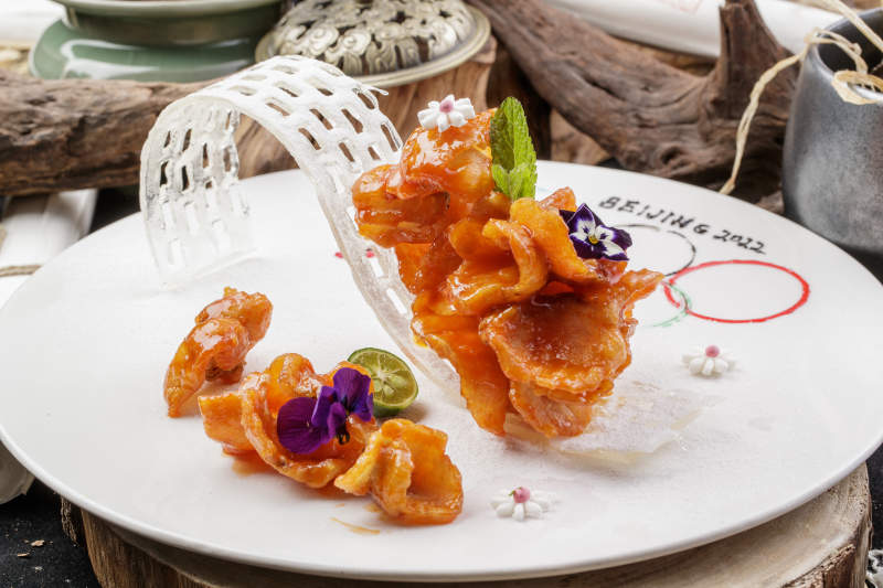 制作精良的糖醋锅包肉图片