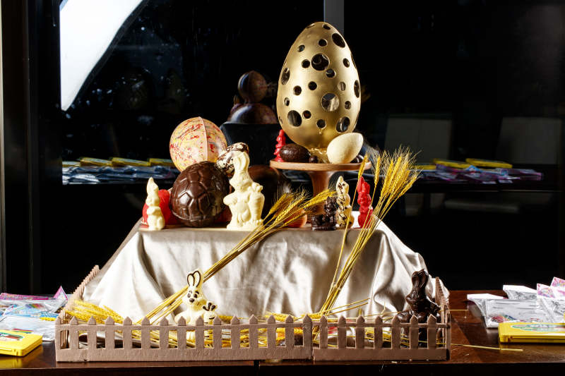 精美制作的复活节巧克力图片