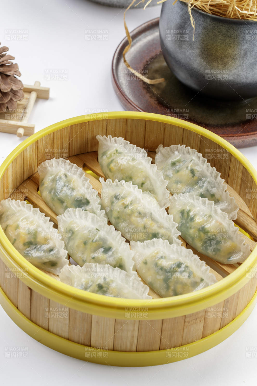 水晶蒸饺韭菜鸡蛋图片