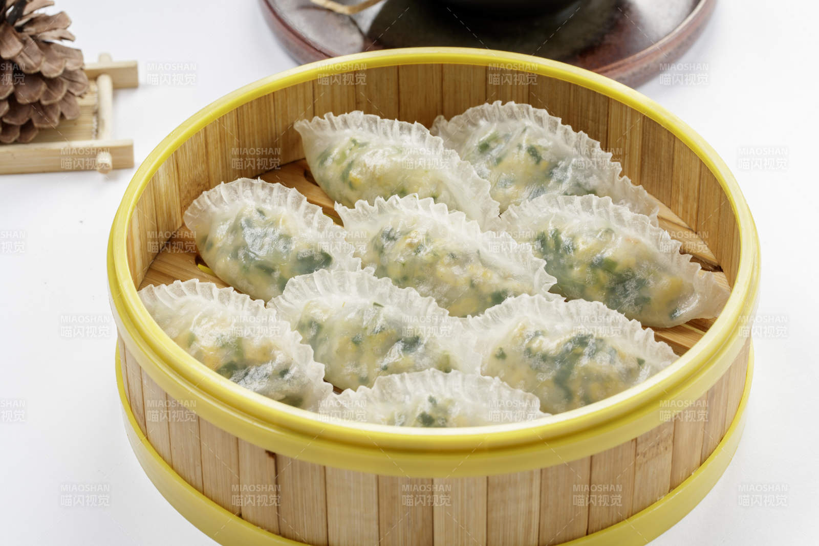 水晶蒸饺韭菜鸡蛋图片