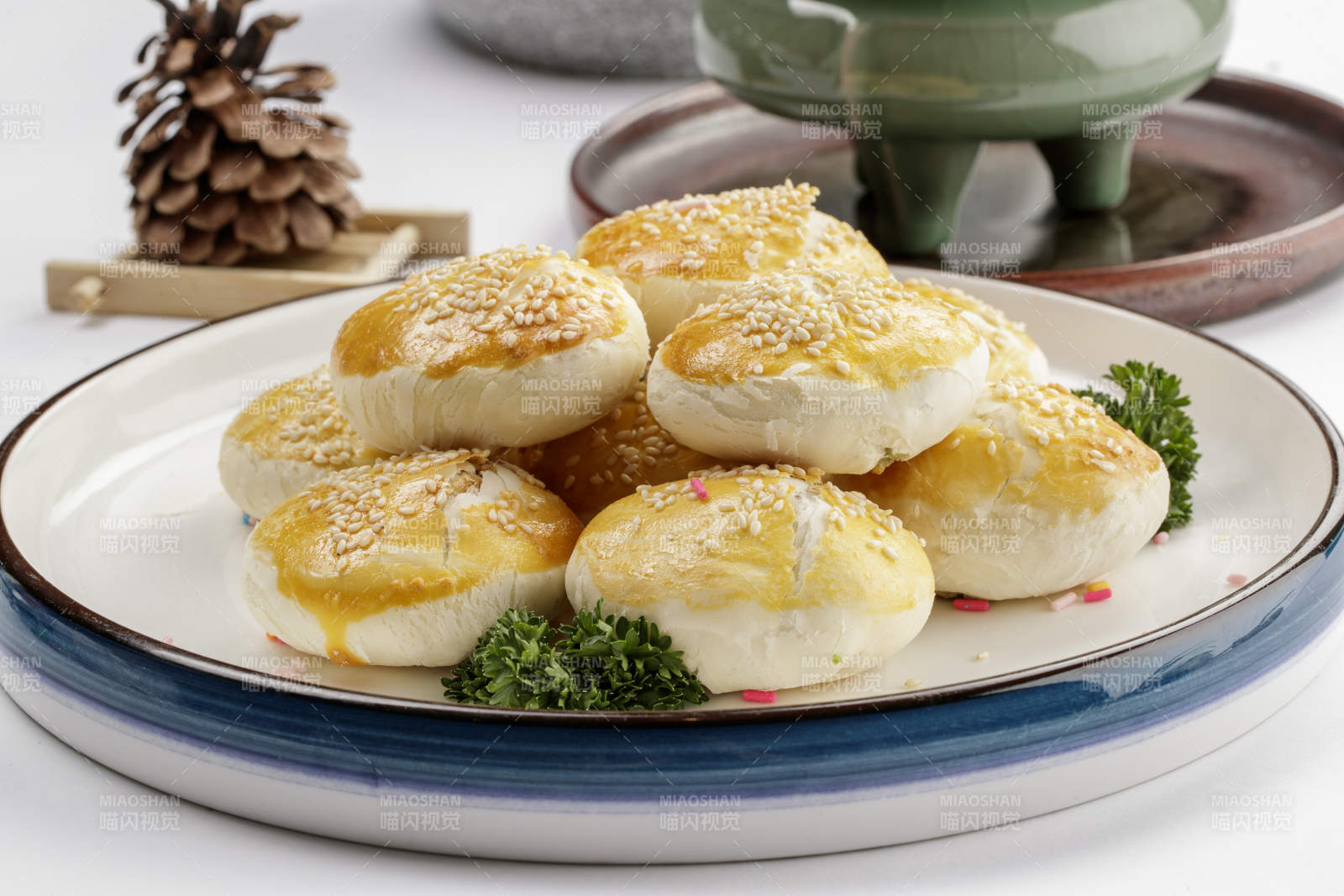 传统香酥饼咸酥饼图片