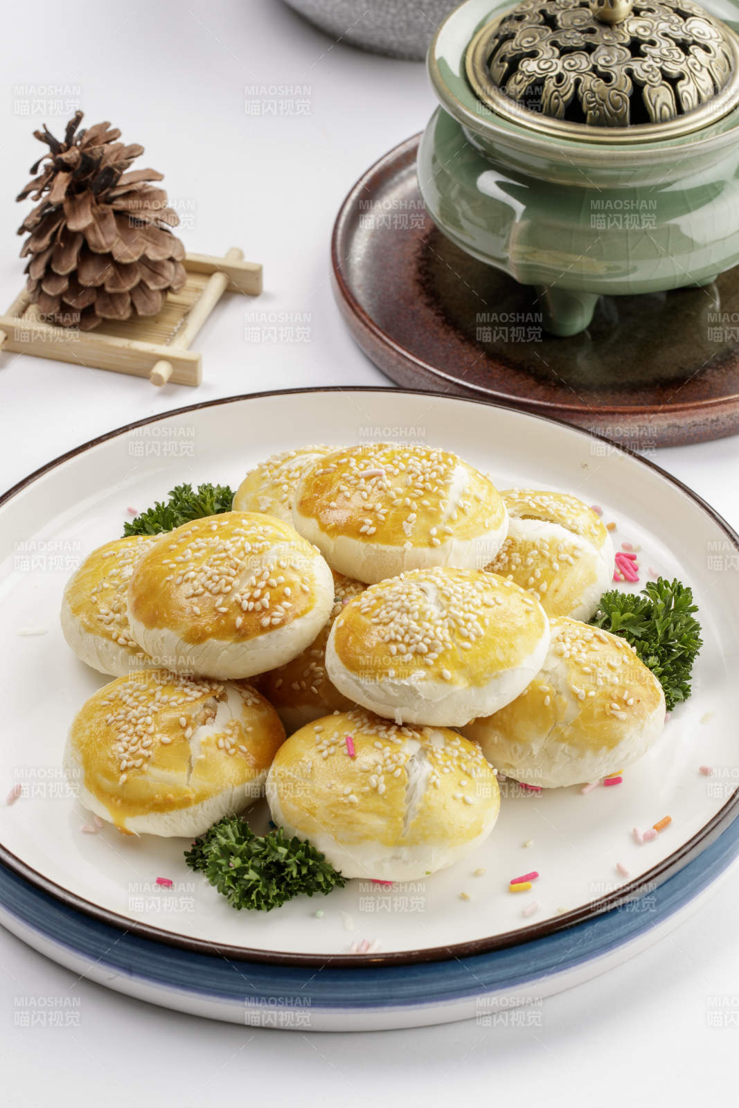 传统香酥饼咸酥饼图片