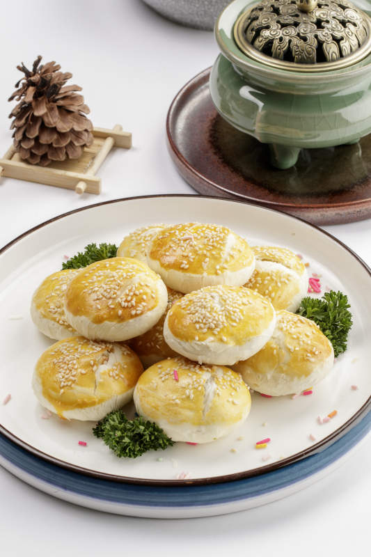 传统香酥饼咸酥饼图片