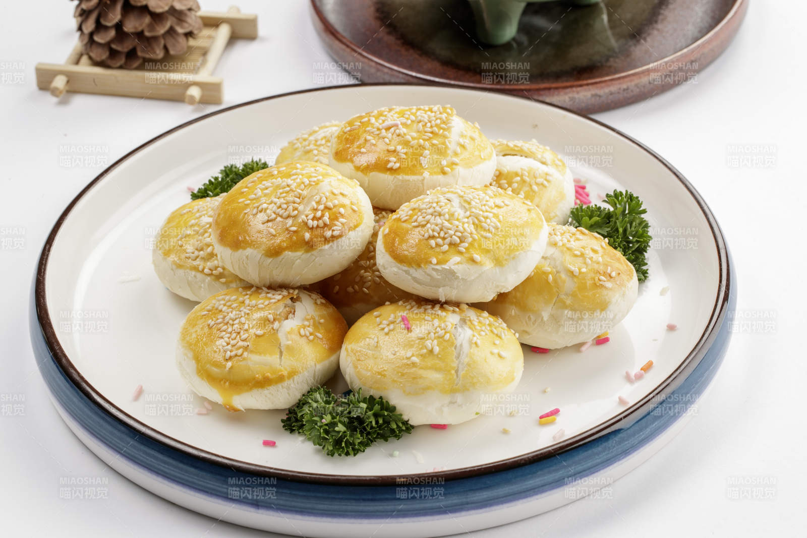 传统香酥饼咸酥饼图片