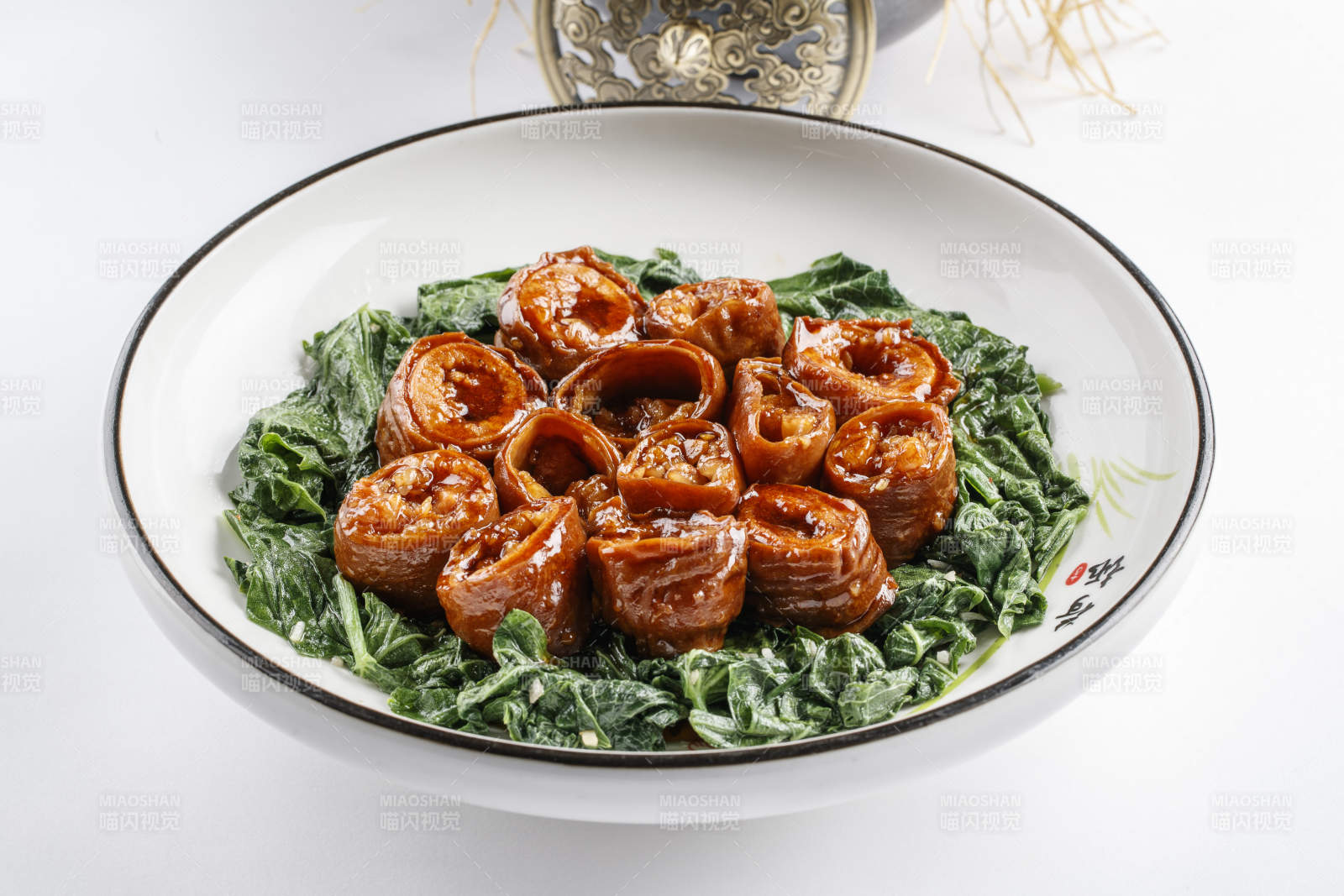 鲁菜九转大肠图片