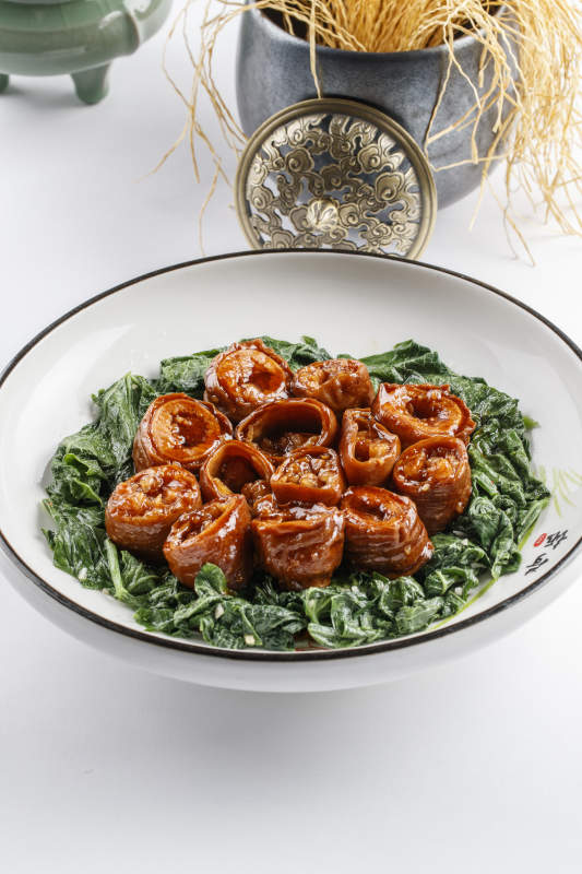 鲁菜九转大肠图片