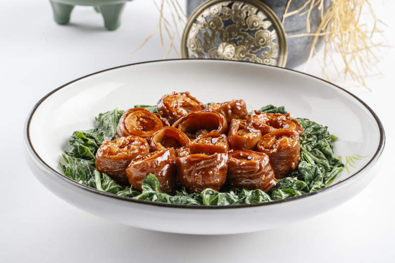 鲁菜九转大肠图片