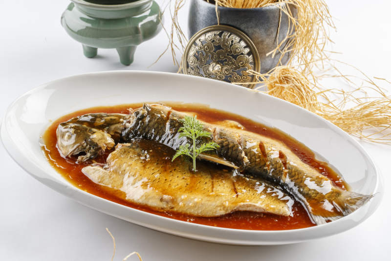 杭帮菜西湖醋鱼图片
