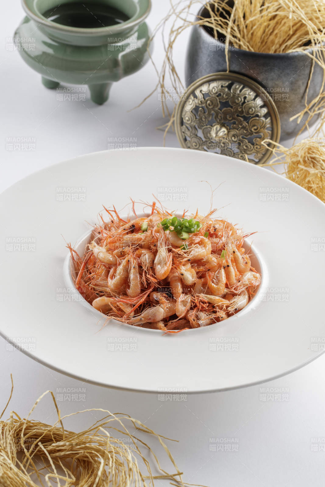 风味盐水小河虾图片