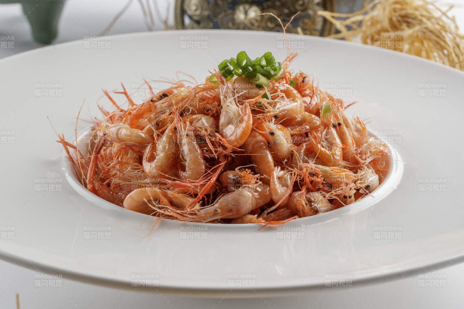 风味盐水小河虾图片