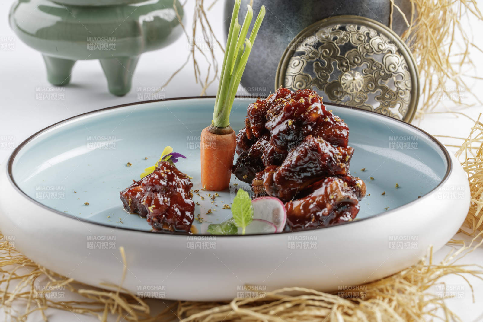 秘制糖醋小排图片