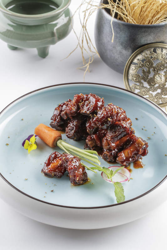 秘制糖醋小排图片