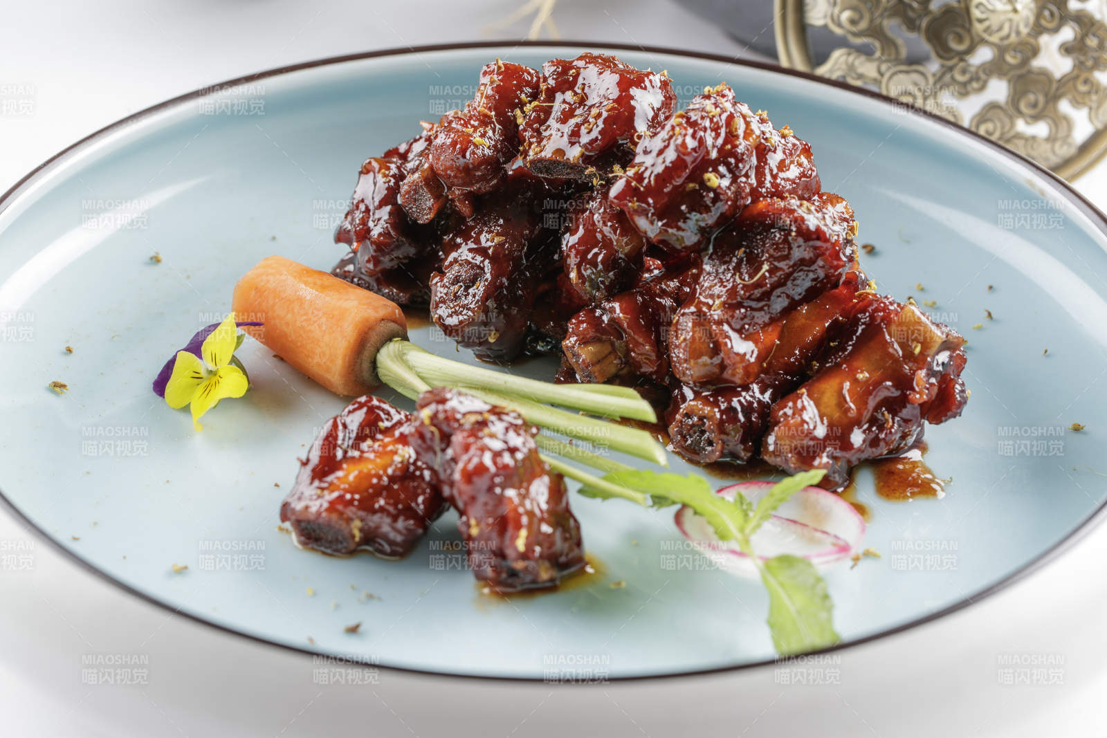 秘制糖醋小排图片
