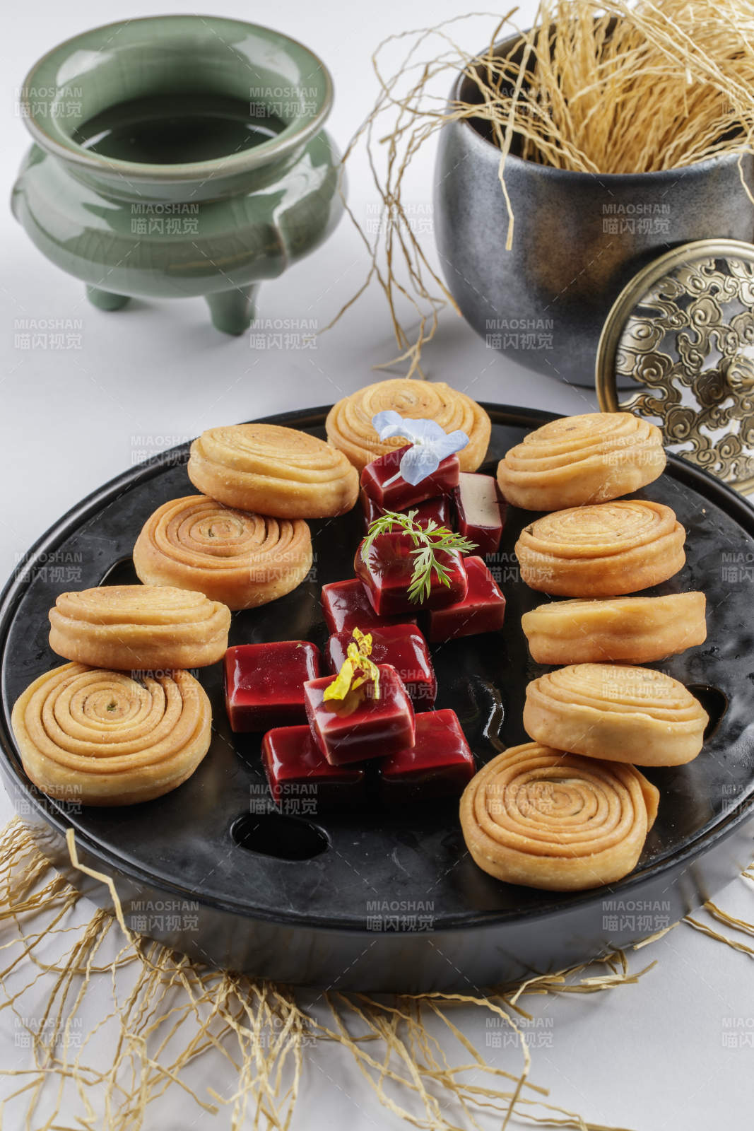 腐乳鹅肝配大大卷炸面卷图片