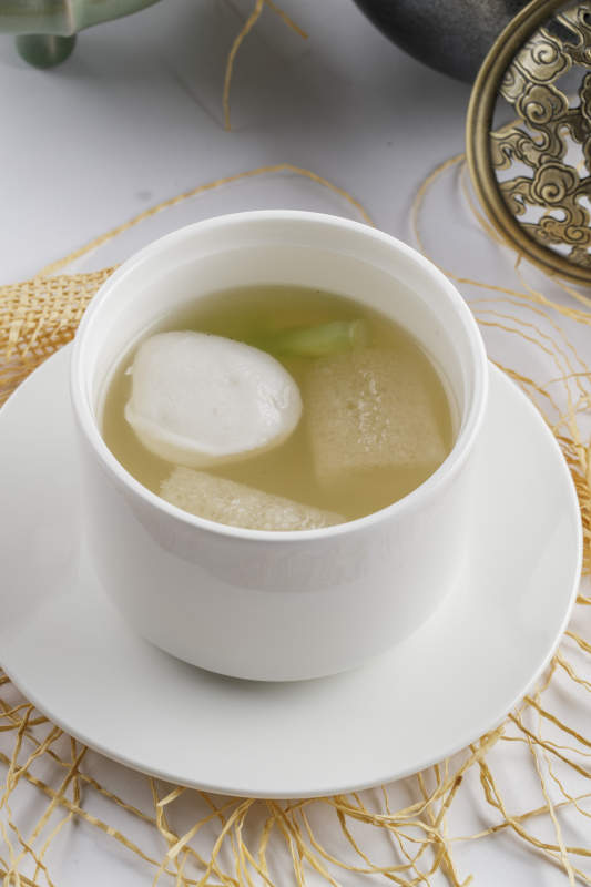 竹荪鲜汤酿鱼丸图片