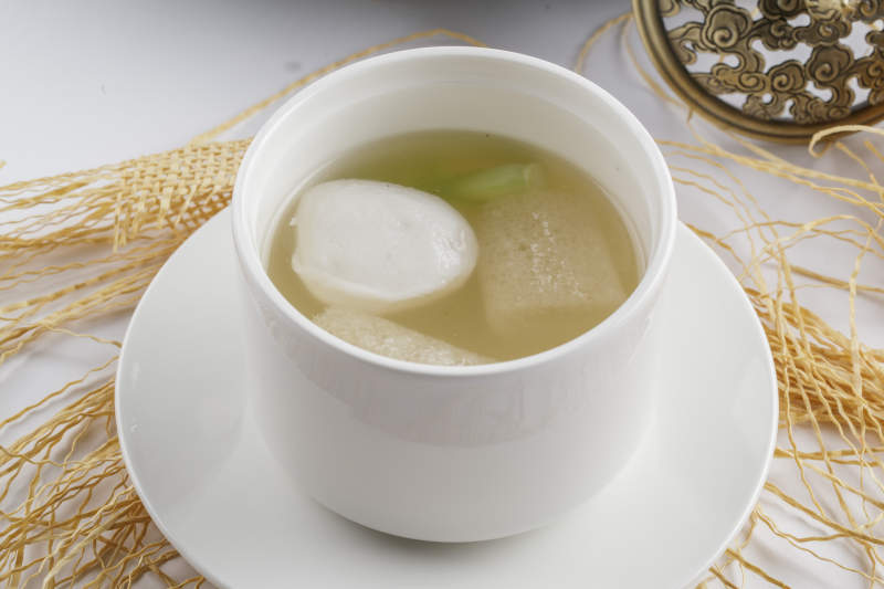 竹荪鲜汤酿鱼丸图片