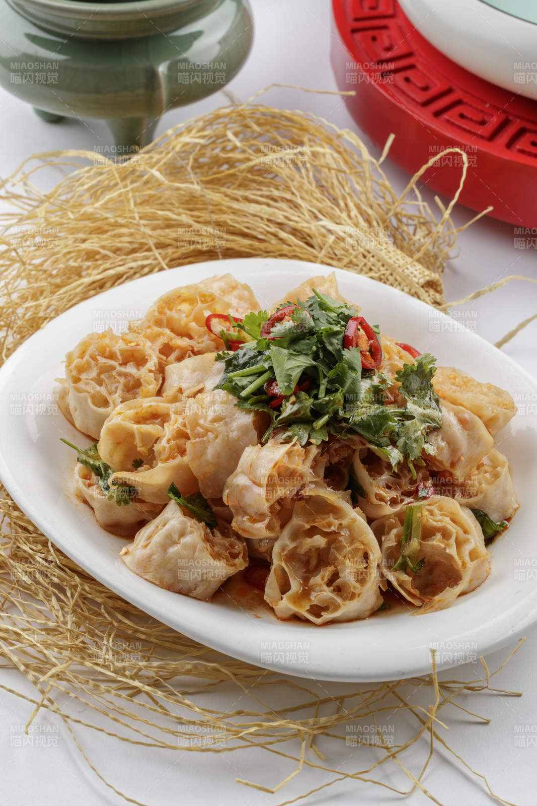 麻辣凉拌西北面筋图片