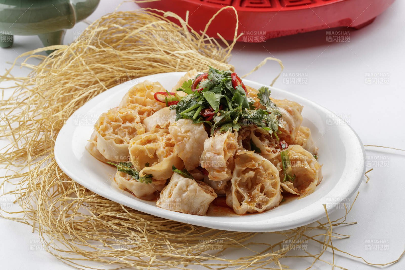 麻辣凉拌西北面筋图片