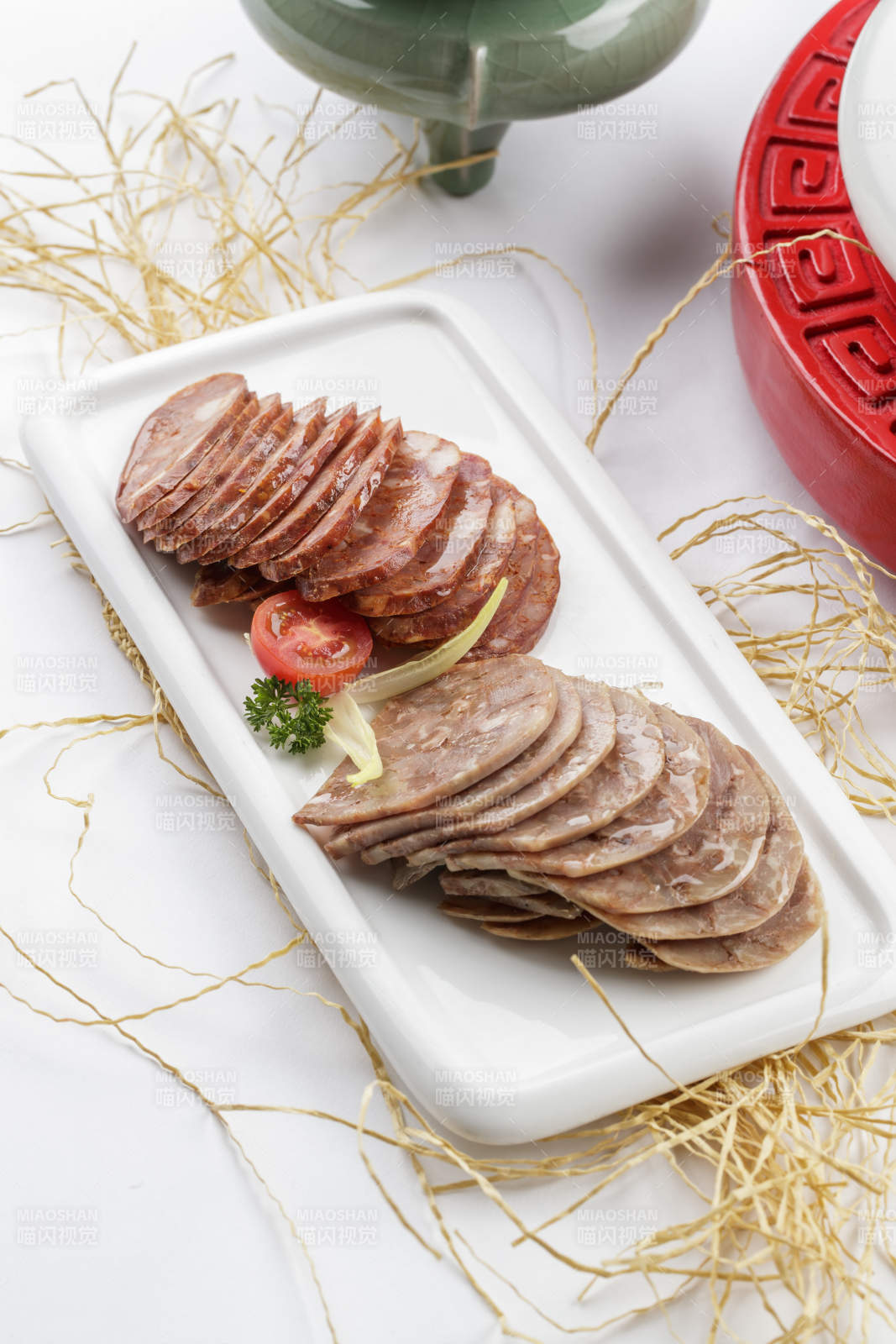 卤味拼盘双拼图片