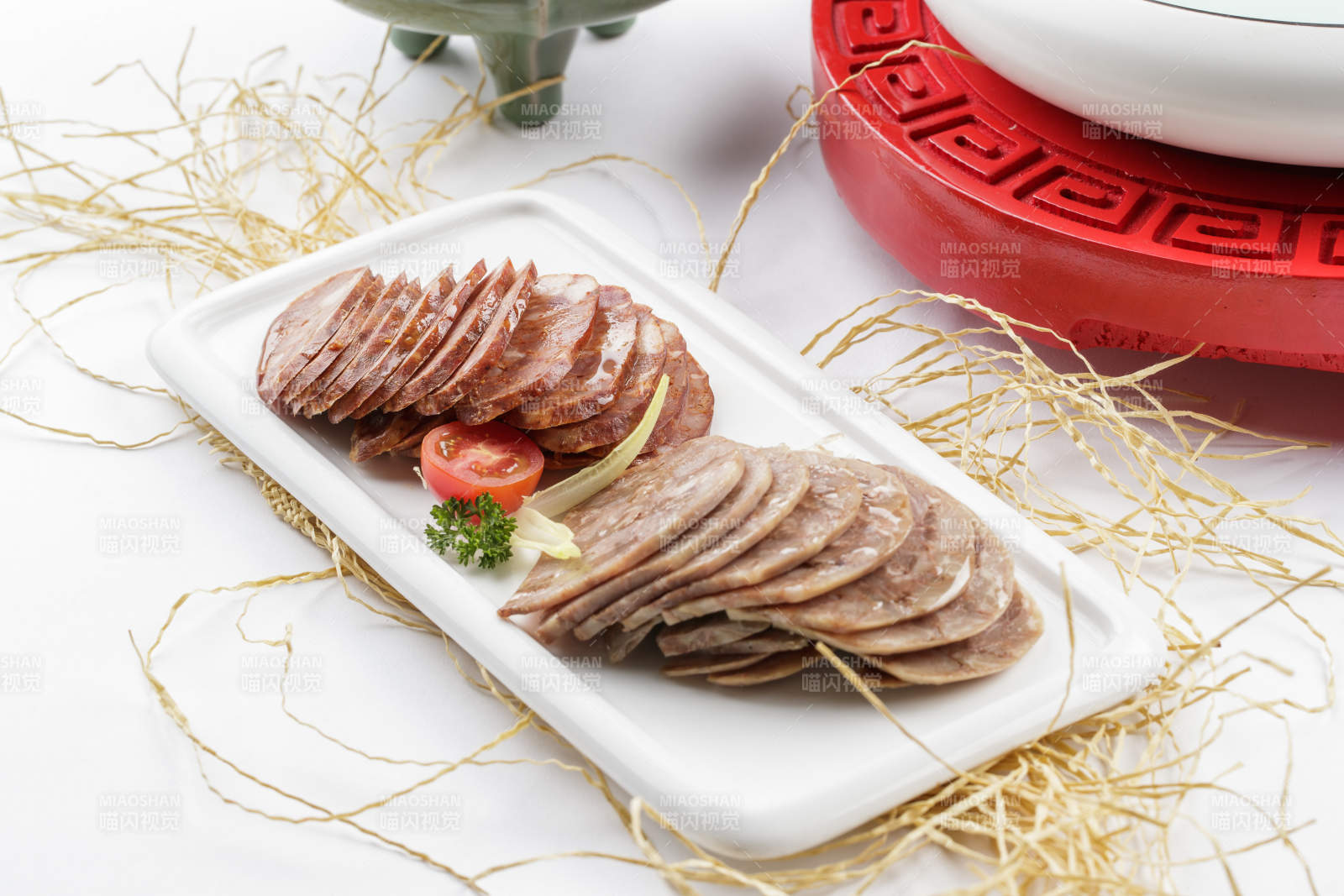 卤味拼盘双拼图片