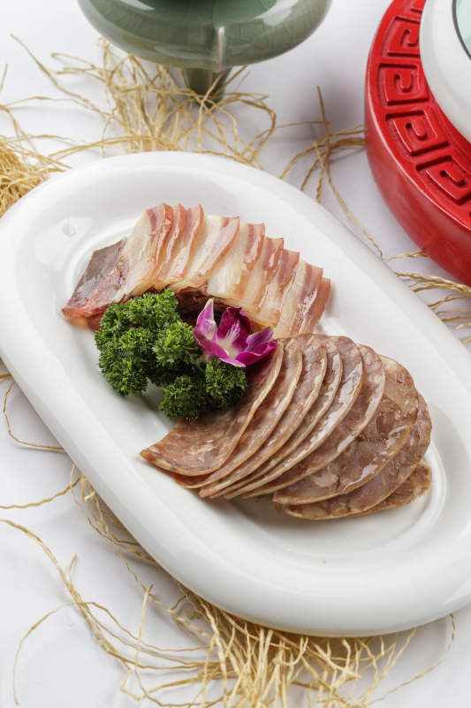 卤味拼盘双拼图片