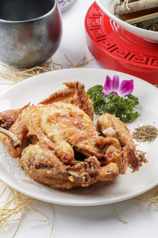 怪合味香酥炸鸡图片