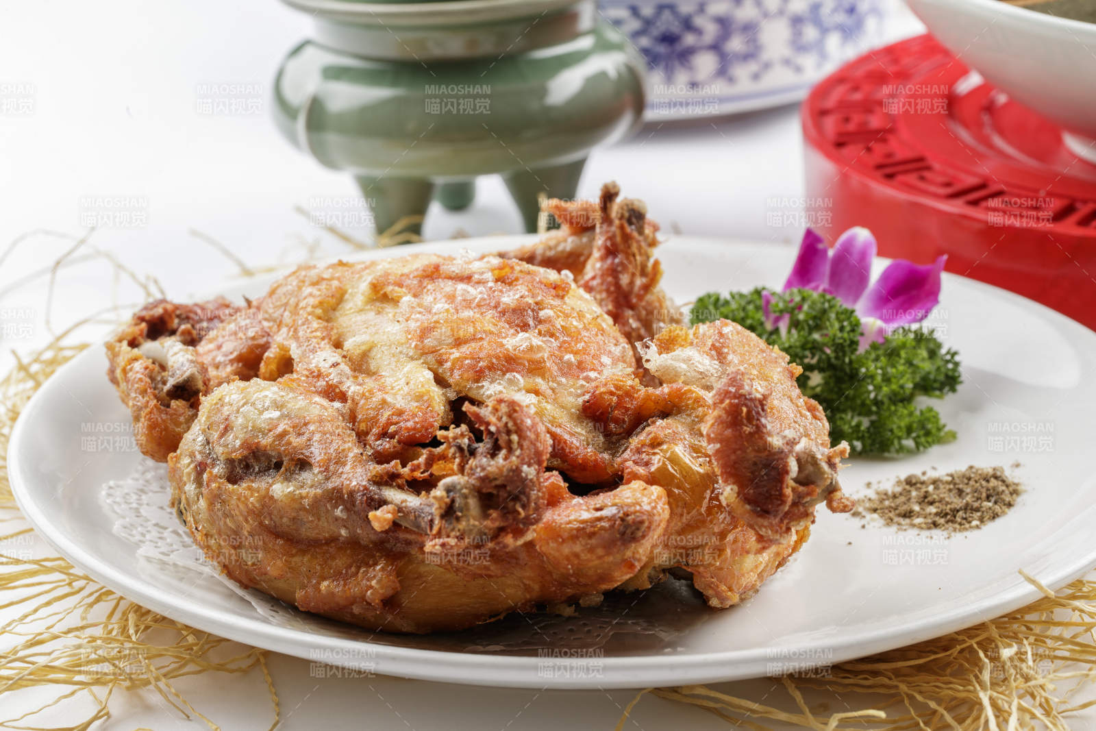 怪合味香酥炸鸡图片