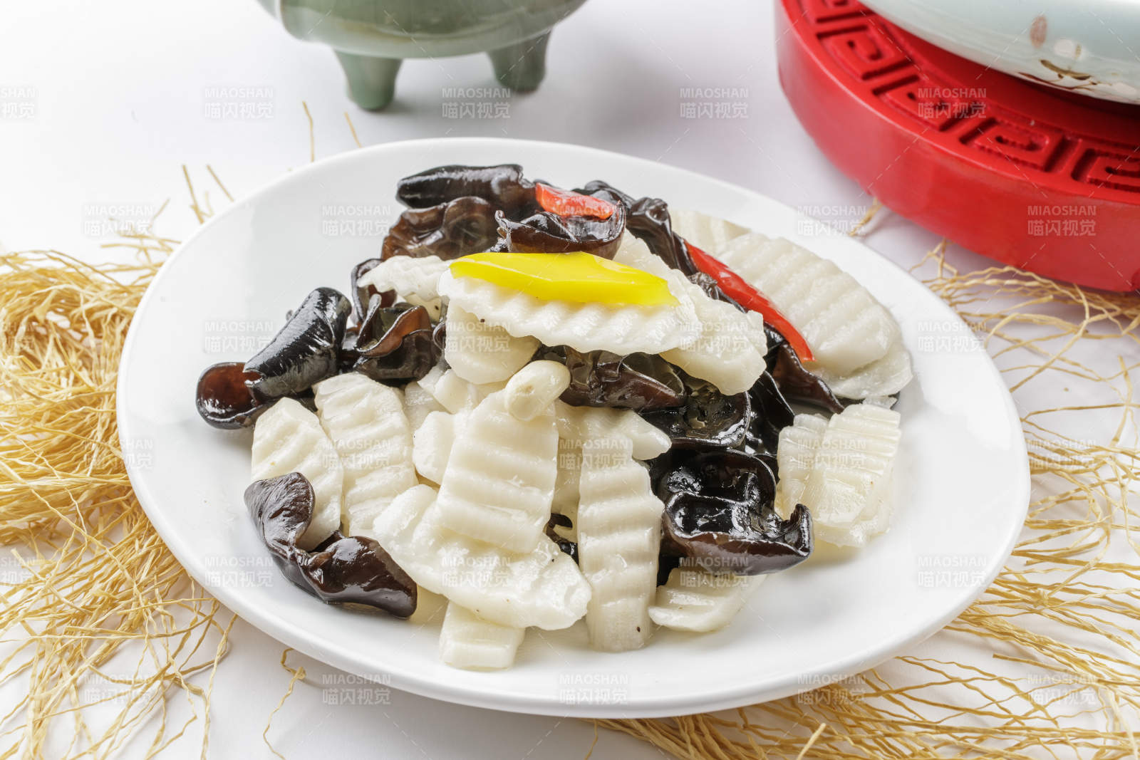 木耳小炒长山药图片