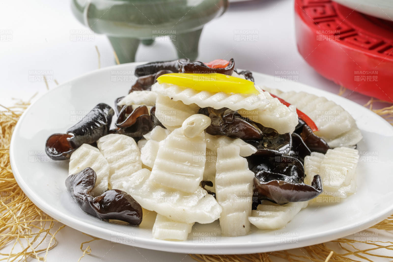 木耳小炒长山药图片