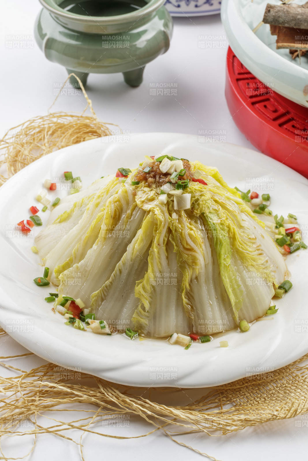 清蒸蒜蓉娃娃菜图片