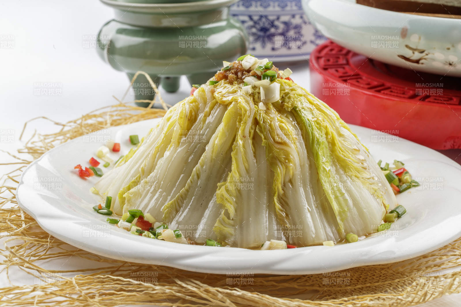 清蒸蒜蓉娃娃菜图片