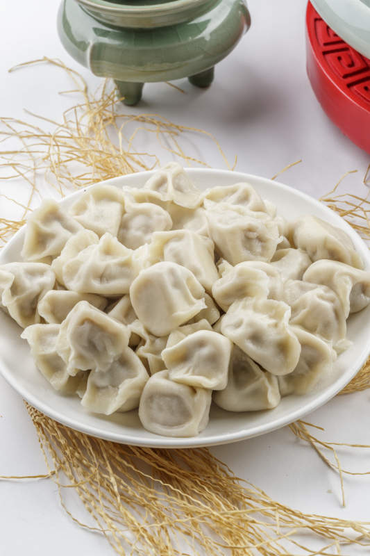 猪肉白菜馅手工水饺图片