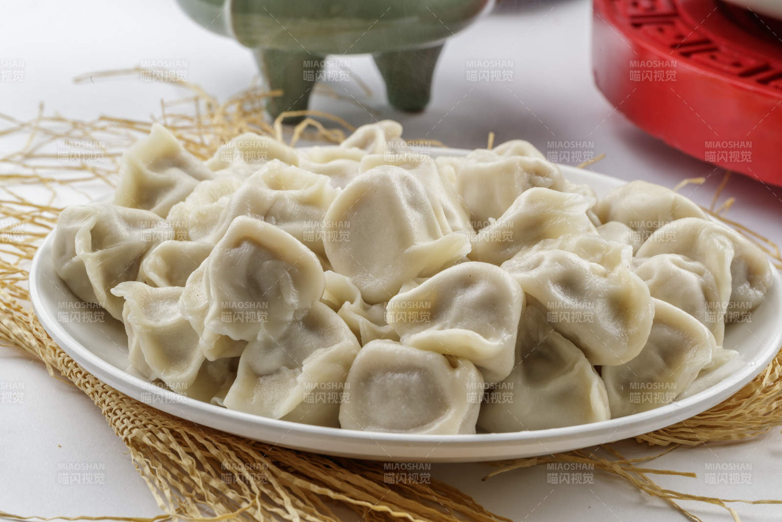 猪肉白菜馅手工水饺图片