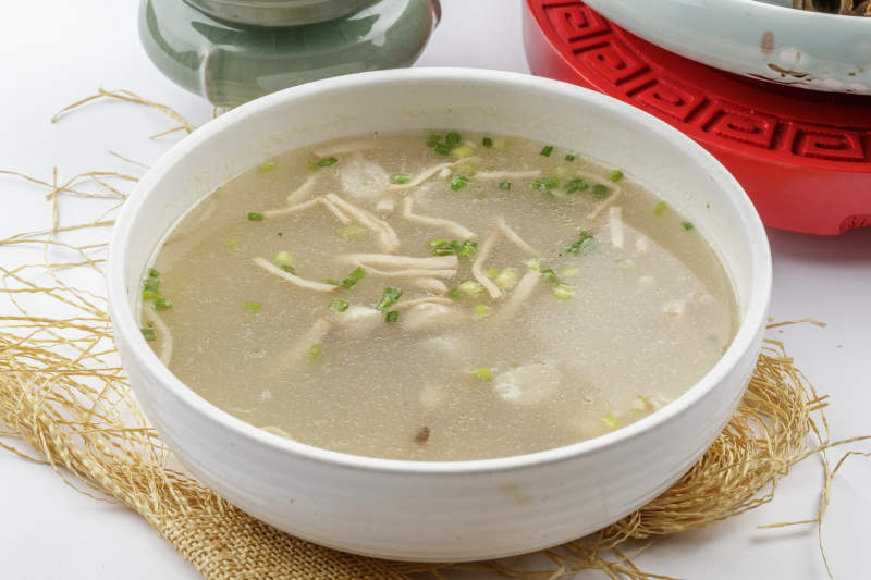 鸡丝乌鱼蛋汤图片