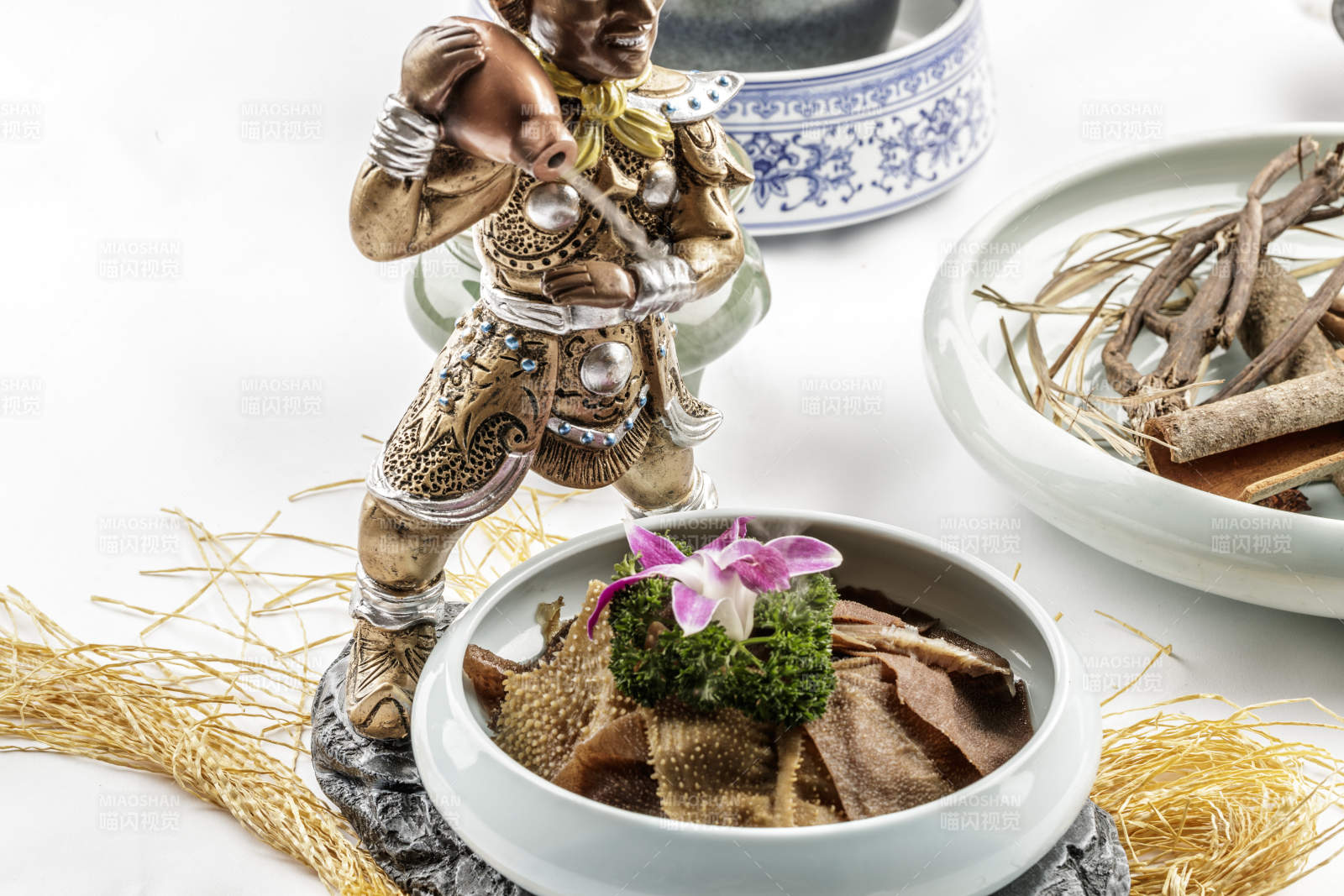 火锅食材涮毛肚图片