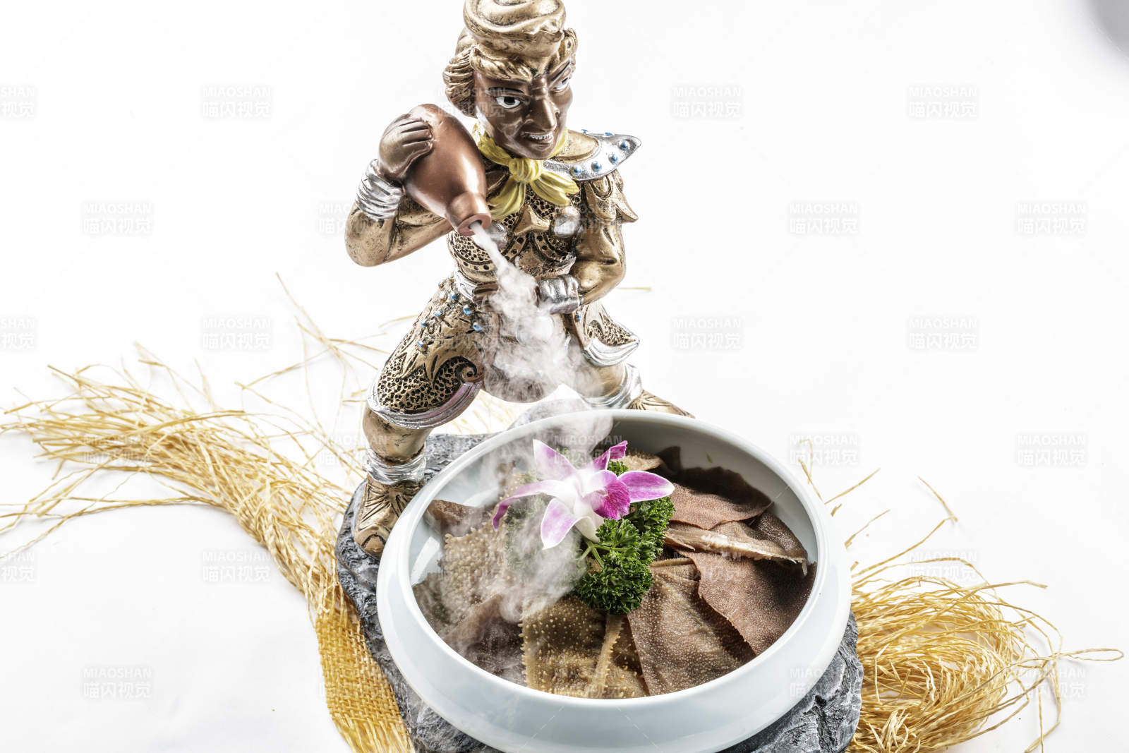 火锅食材涮毛肚图片