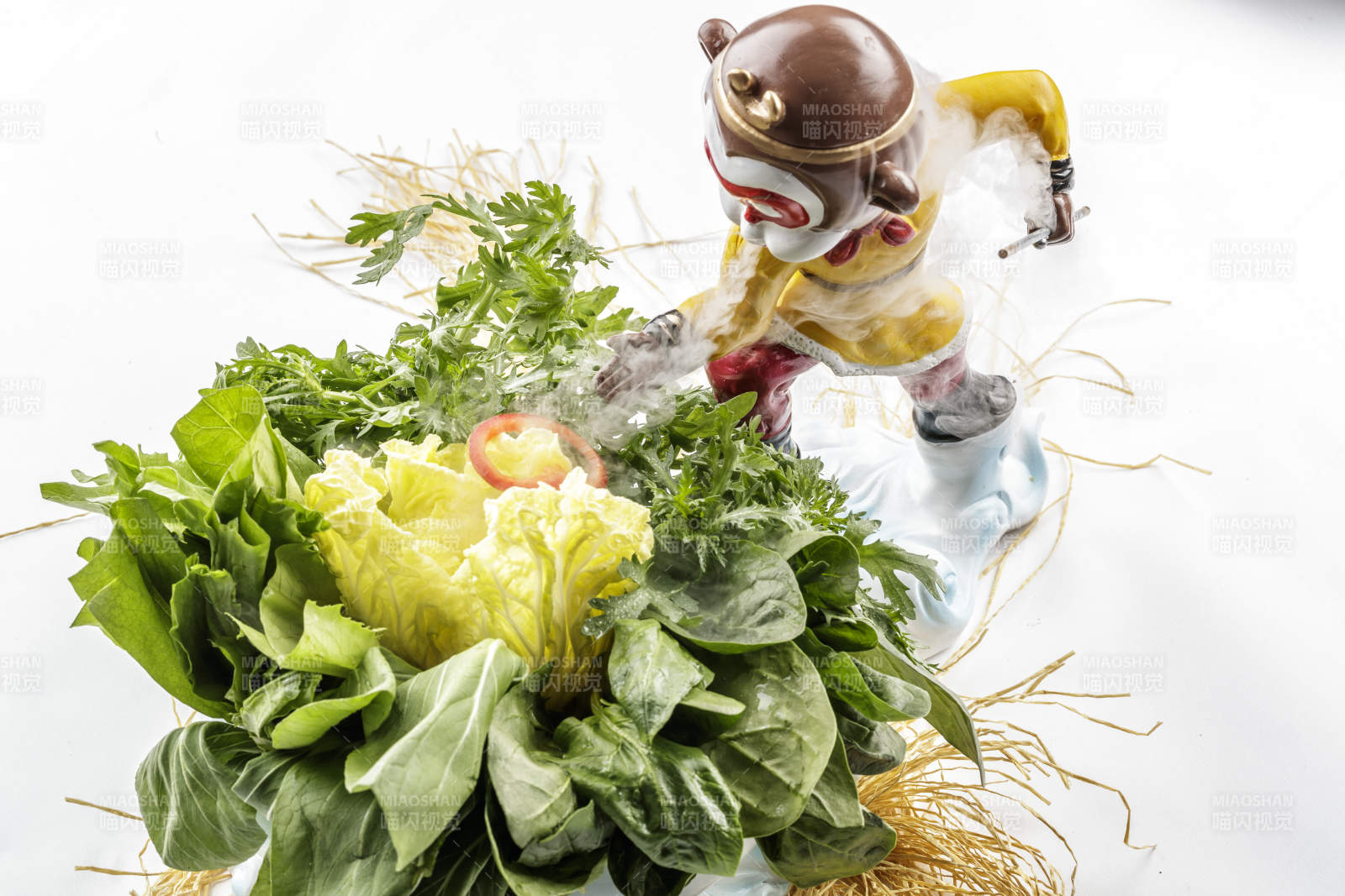 火锅食材新鲜时蔬图片