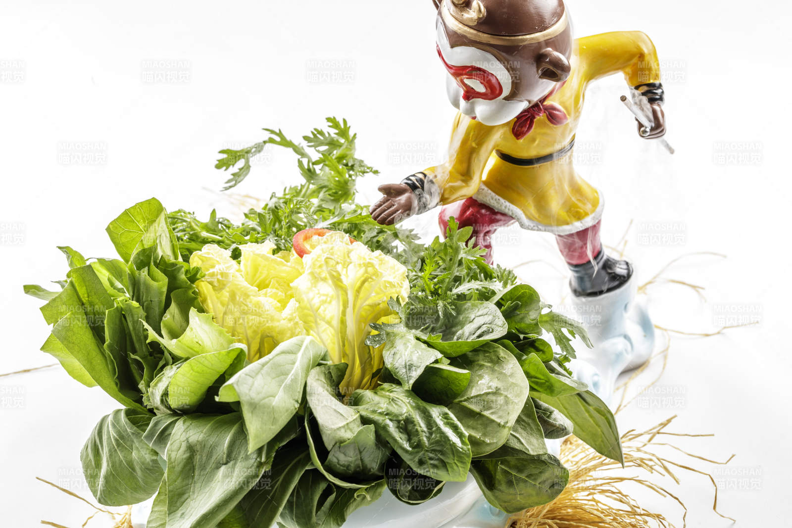 火锅食材新鲜时蔬图片