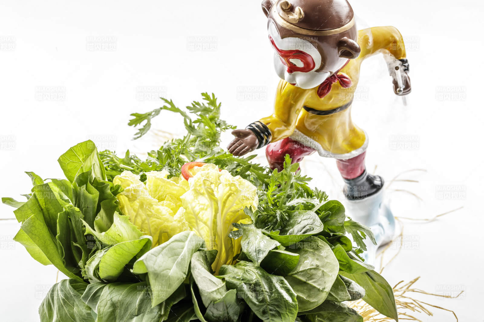 火锅食材新鲜时蔬图片