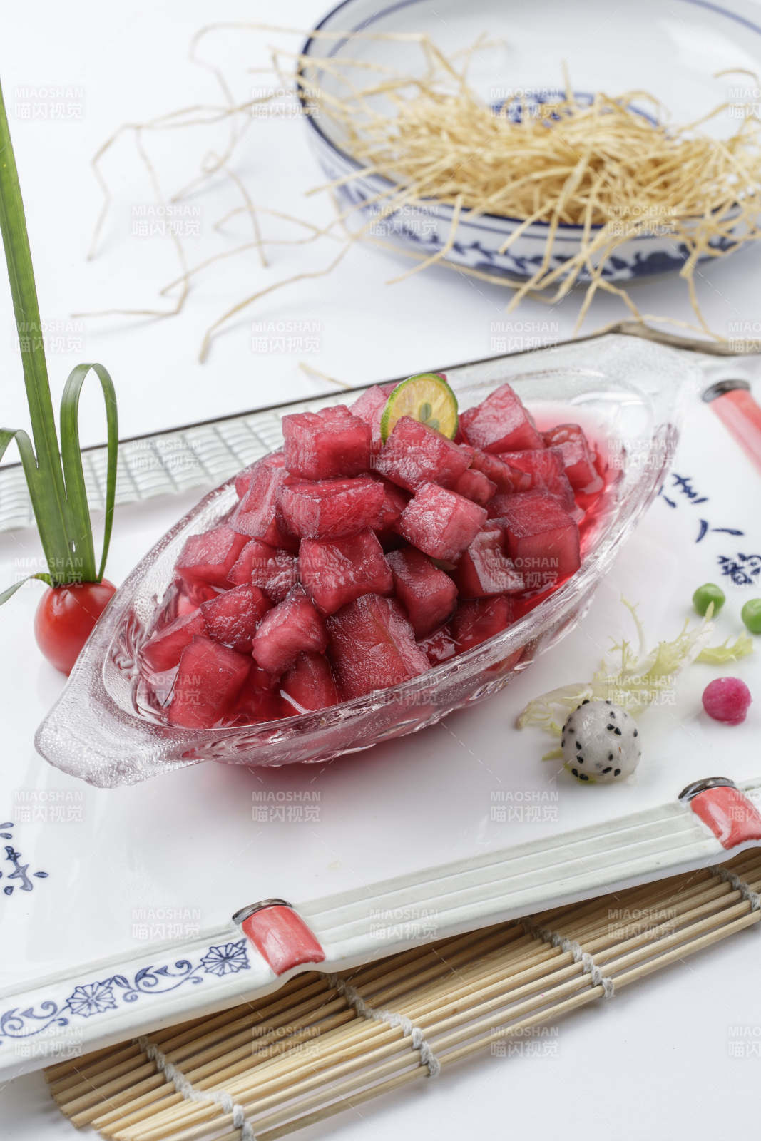 美味红酒雪梨图片