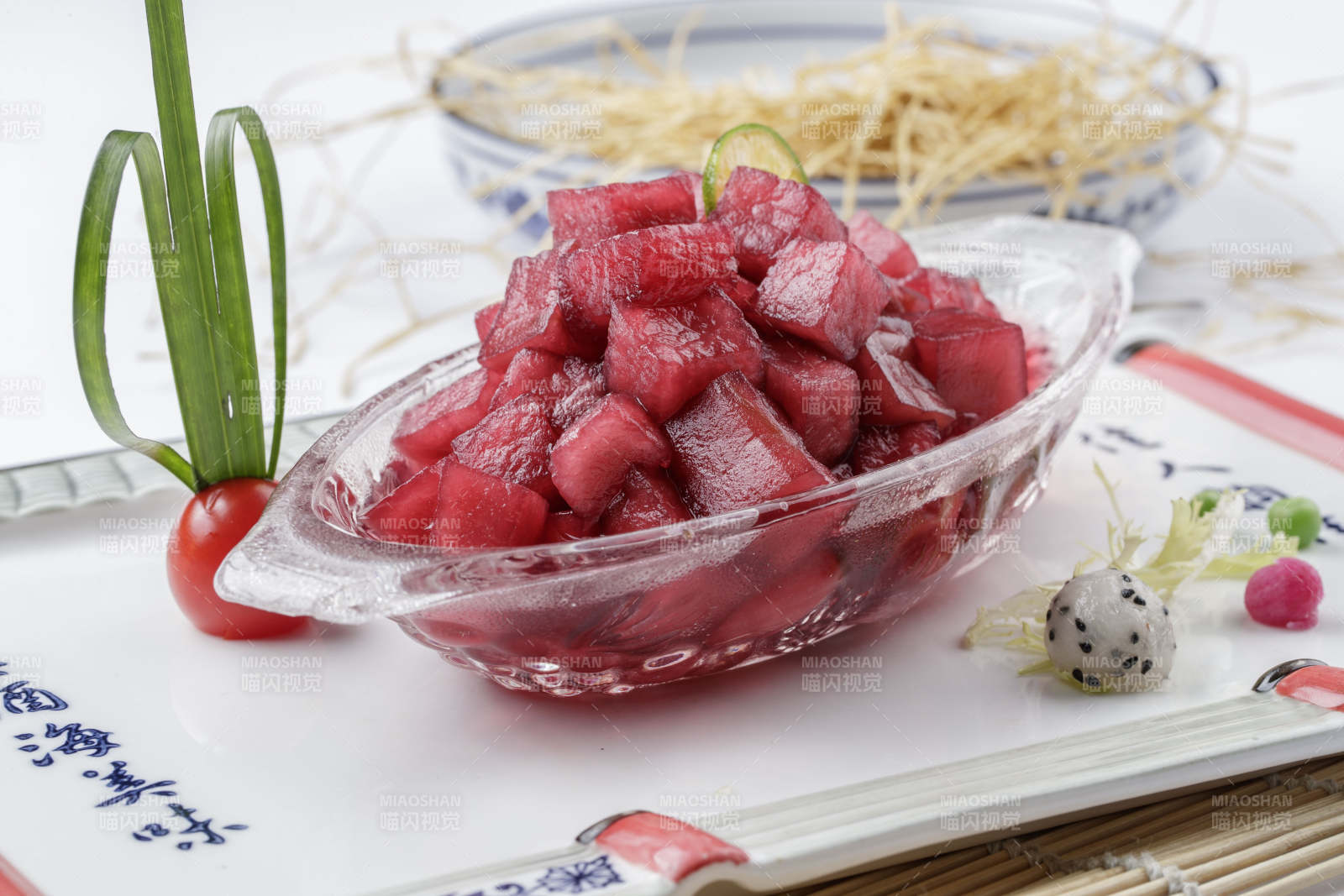 美味红酒雪梨图片