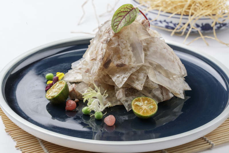 水晶皮冻肉糜片图片